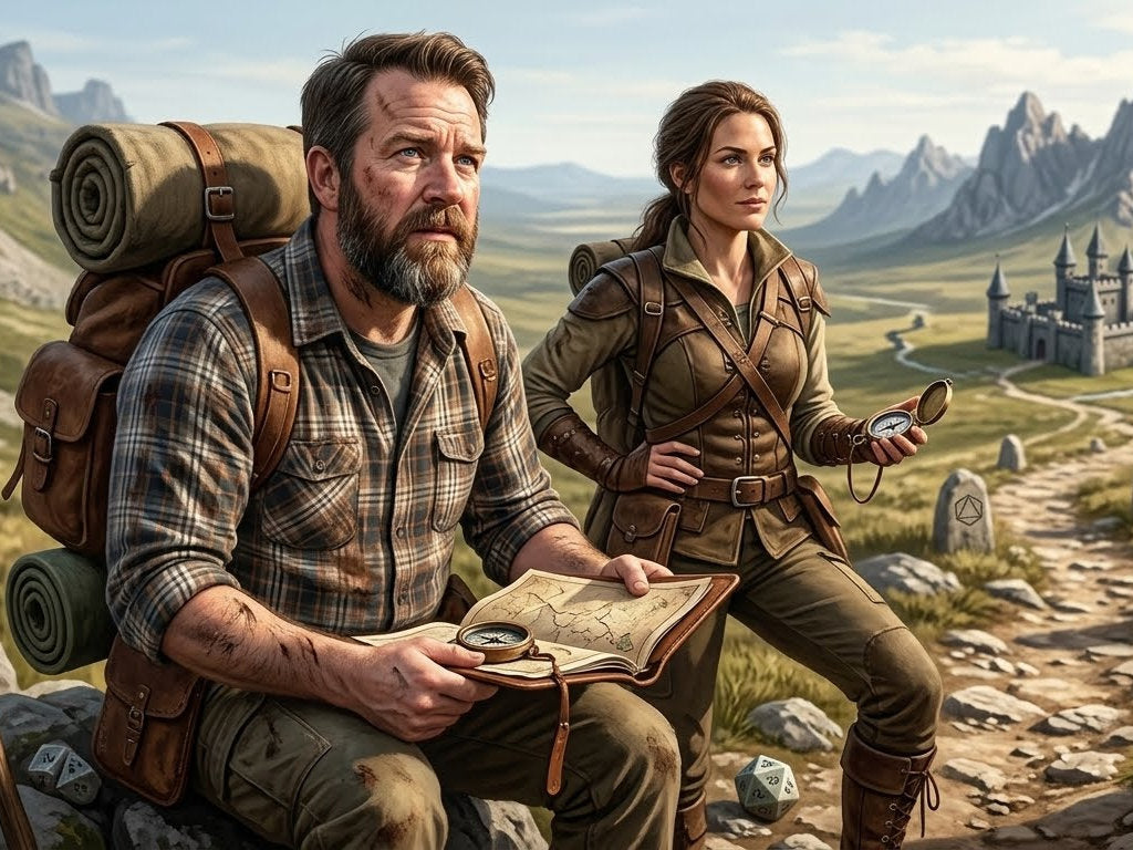 Male and Female Adventurers